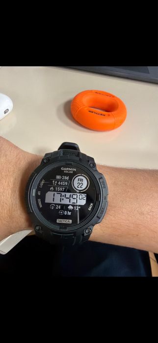 Garmin instinct 3 45 mm solar tactical