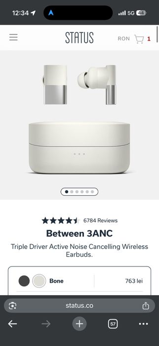 Casti Status Between 3 ANC + subwoofer