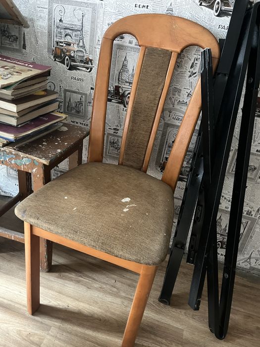 Советский стул дерево фанера