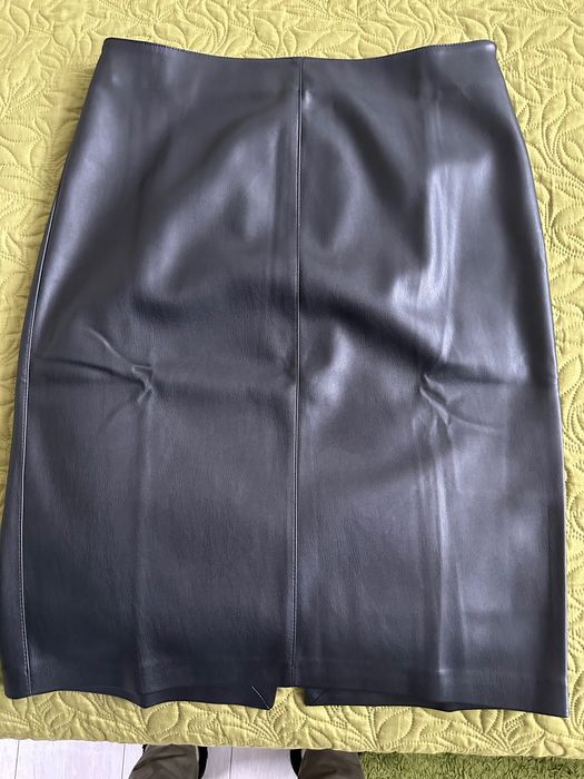 Пола-молив Mango от изкуствена кожа, размер 40