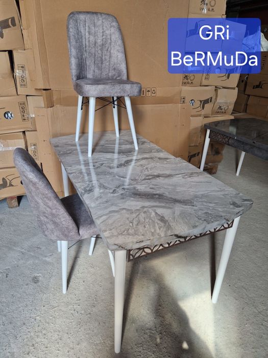 Set Masa Extensibila cu 6 scaune