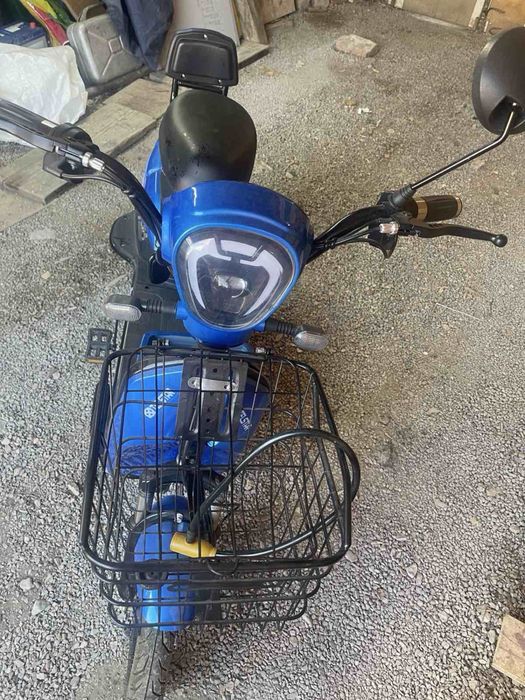 Telstar Електрически двуместен скутер – велосипед със 14″ гуми, 500W, 48V/15Ah