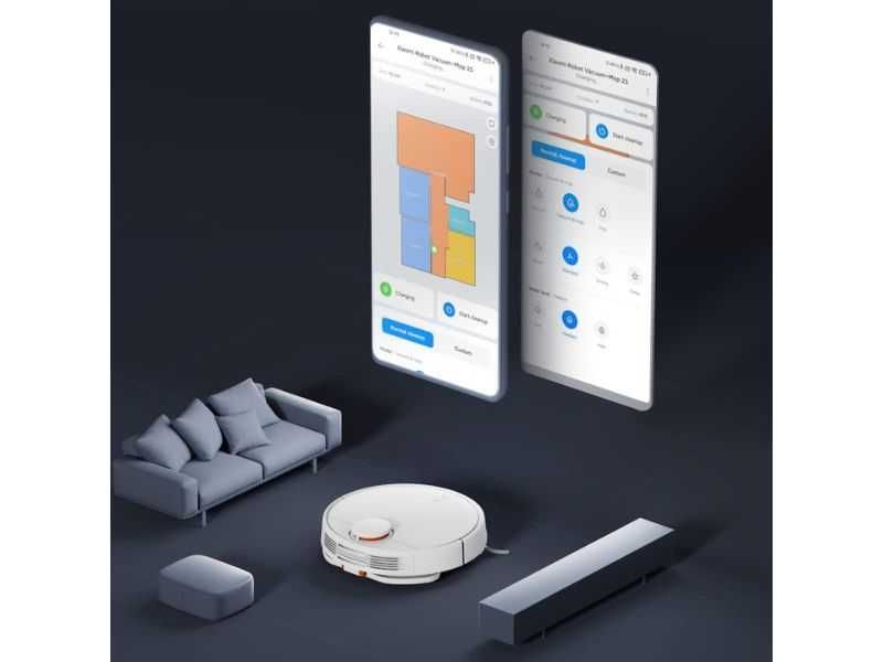 Робот Прахосмукачка с Моп Xiaomi Mi Robot Vacuum-Mop 2S