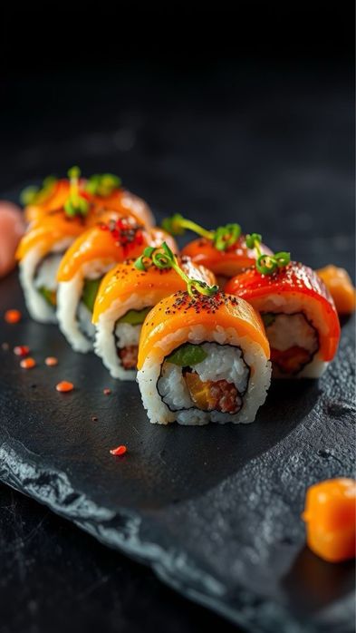 Курс суши пицца фаст фуд