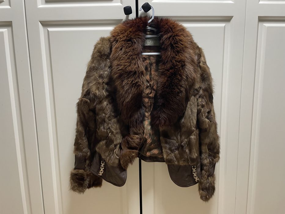 Шуба жакет теплая