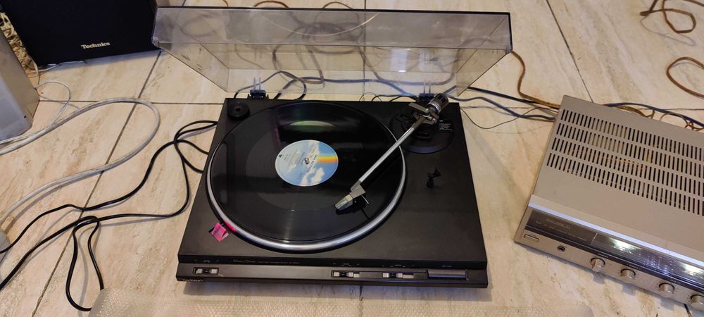 Pickup Technics SL-DD33 sau Technics SL-QD33 Direct Drive, test video!