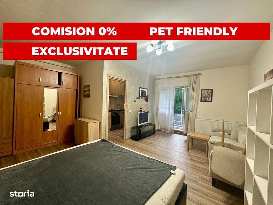 Apartament 1 camera | 40mpu | terasa 30 mpu | Calea Turzii — fotografia 1