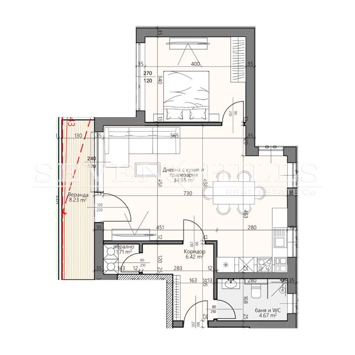 Продава се Двустаен апартамент в Пловдив, Христо Смирненски - 130 кв.м за 862 €/кв.м - Снимка #1