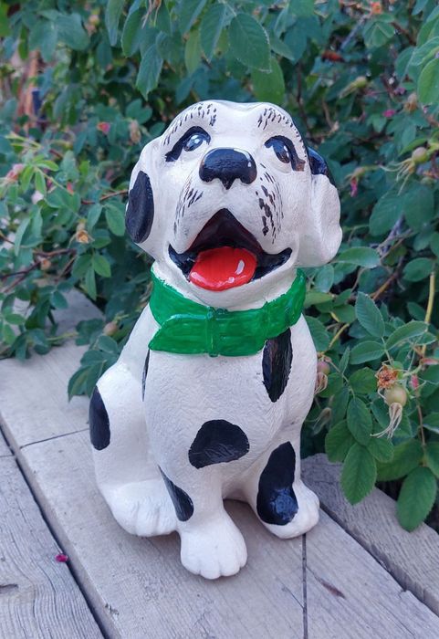 Копилка собачка ручная работа