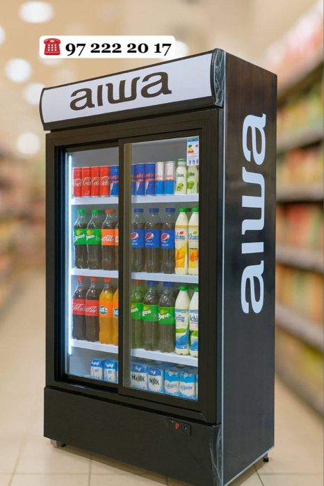 Aiwa Холодилник витринный, стеклянный морозилник