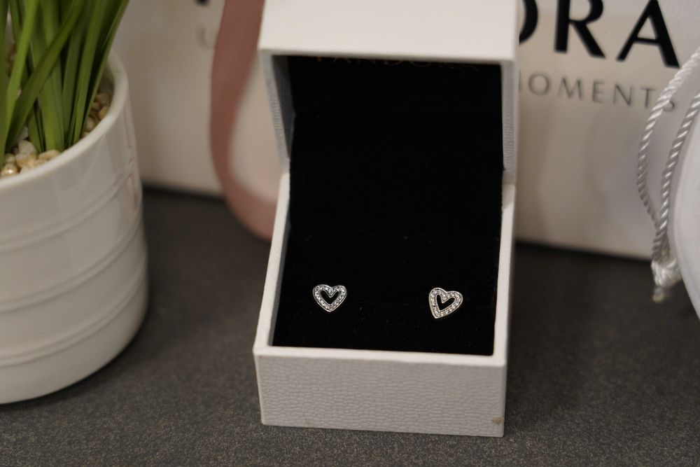 Обеци Пандора - Сърца