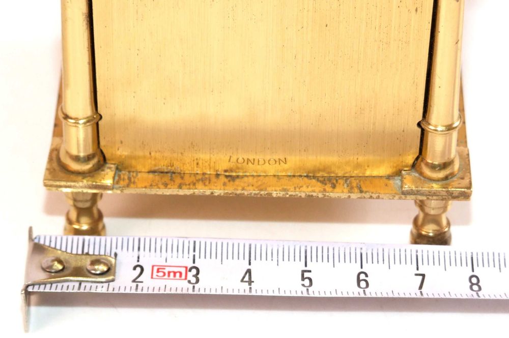 Ceas LIONEL PECK, bronz, model rar, Made in England, STARE FOARTE BUNA