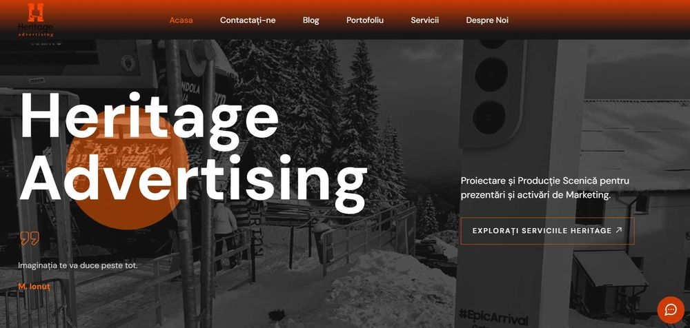Creare site web complet – Prezentare | Magazin Online – De la 799 lei