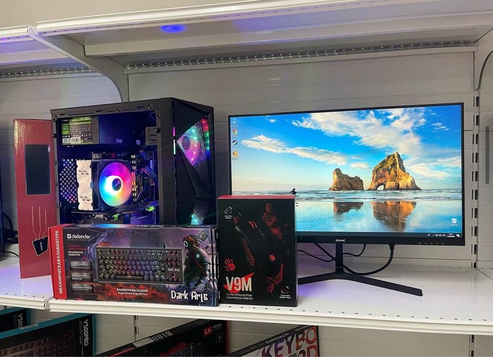 Игровой ПК для Игр, монтаж Adobe