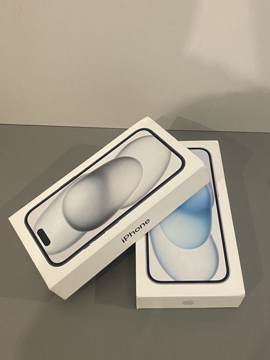 Iphone 15 128gb blue / black neverlocked, sigilat