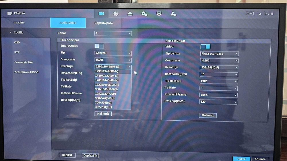 DVR/XVR - Digital Video Recorder 8ch Pentabrid + 4ch IP 5MP Dahua