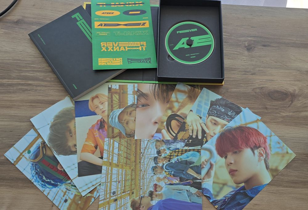 ATEEZ альбом Zero Fever Part. 1 THXX ver.