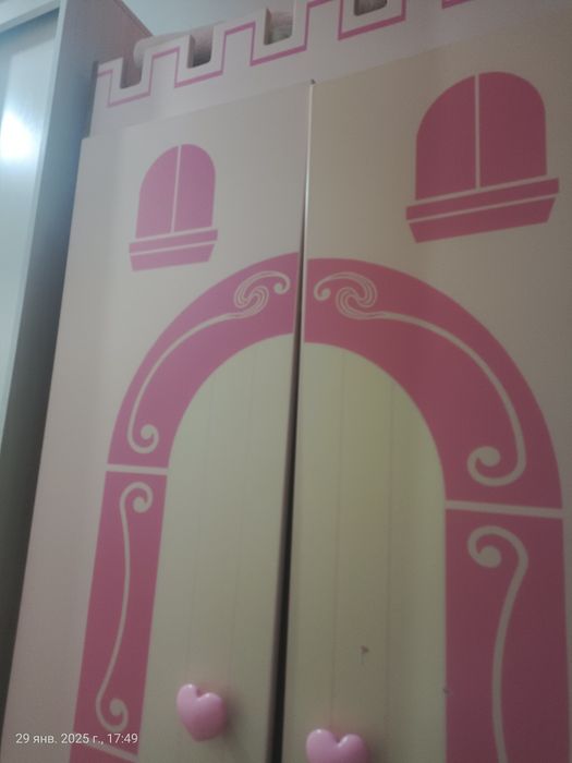 Шкаф детский для девочки