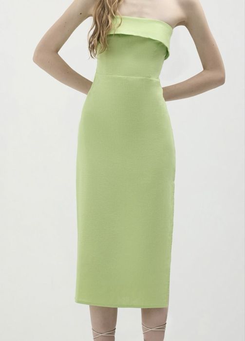 Ленена официална рокля