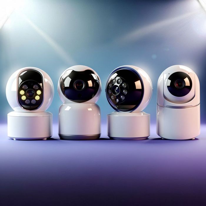 Домашняя поворотная IP камера онлайн видеонаблюдения в дом на телефон