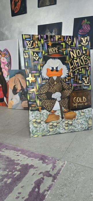 Tablou Disney Donald 70 x 100