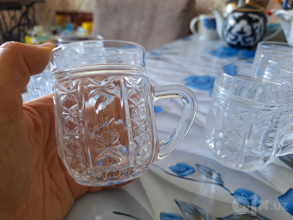Кружка стеклянная