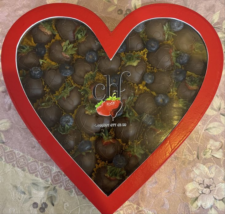 клубника в шоколаде