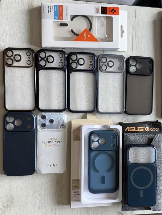 10 кейса за iphone 17 pro