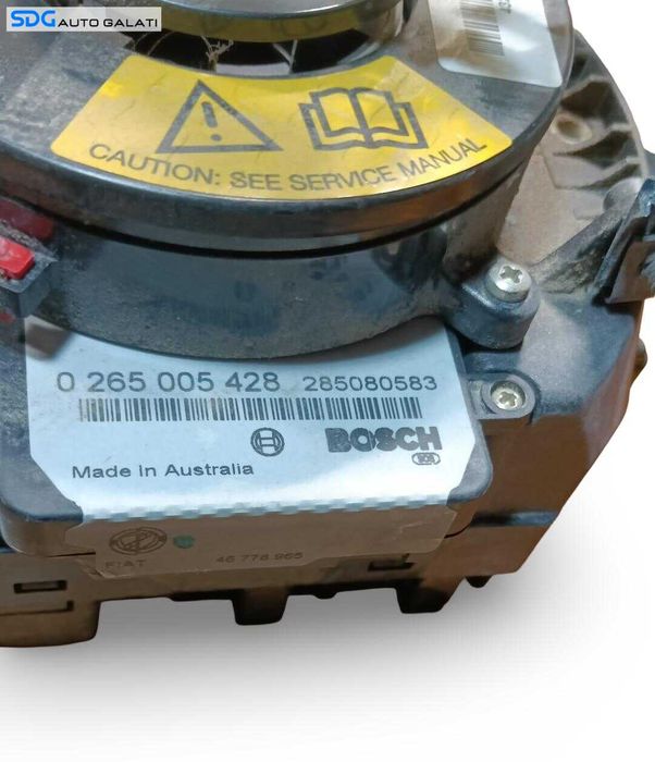 Ansamblu Manete cu Spira Spirala Volan Fiat Stilo 1.6 Benzina 2001 - 2007 Cod 07352969650, 0265005428 [MX0963]