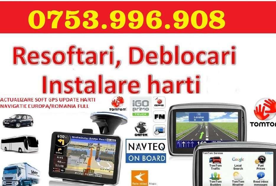 RESOFTARI GPS Mio,Serioux,ASUS,Becker,ASUS,EVOLIO,Smailo Update harti