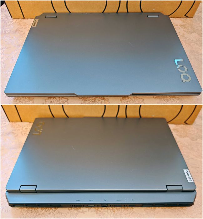 NVIDIA RTX 5060 8GB/AMD Ryzen 7 250/16GB RAM/512GB SSDNVME/15.6 FullHD IPS 144hz/Lenovo LOQ Gaming геймърски лаптоп пълен комплект гаранция до 09.2026