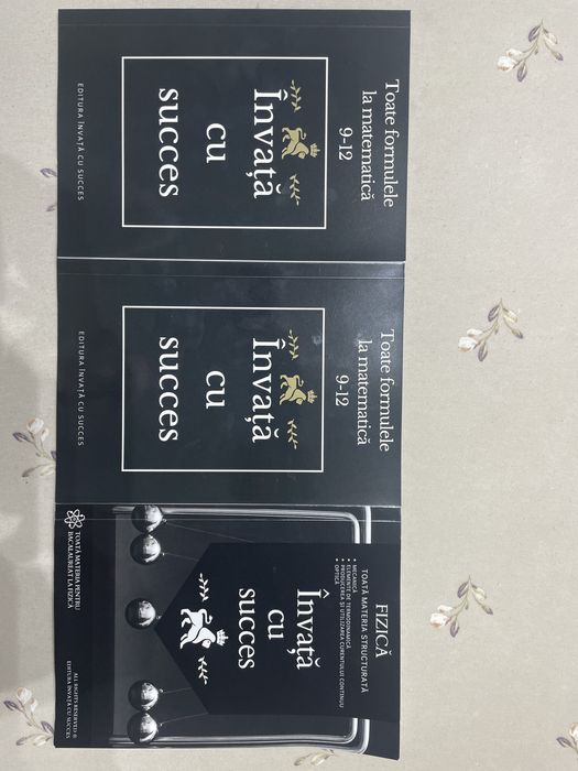 Vand carti invata cu succes pentru bac