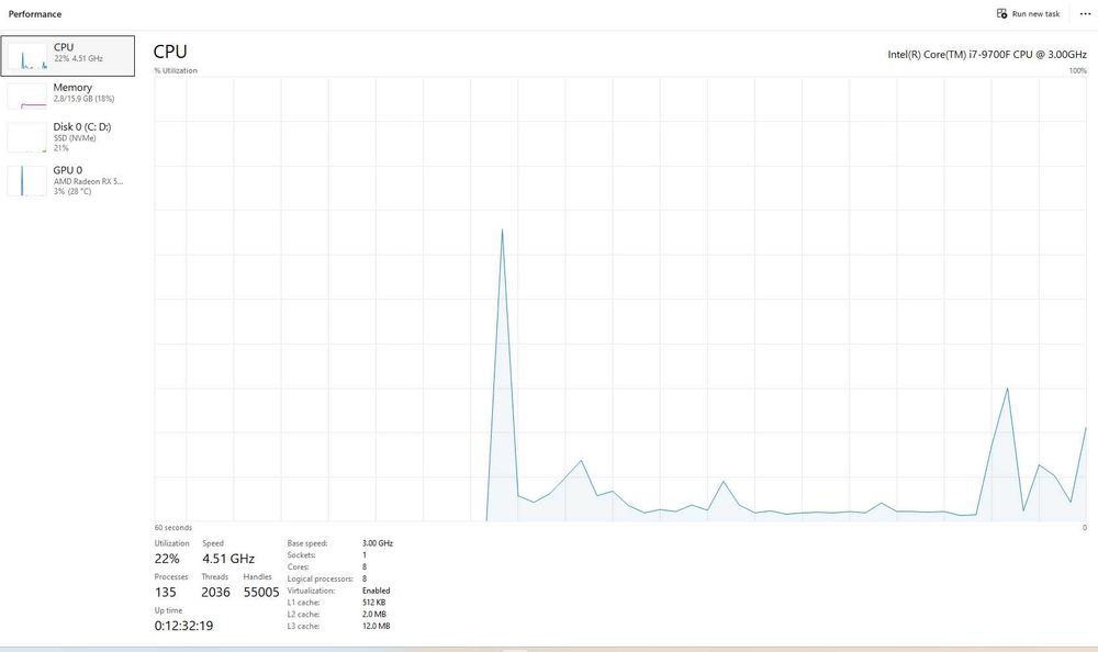 PC Gaming Intel i7-9700F | RX 580 8GB | 16GB RAM | SSD NVMe