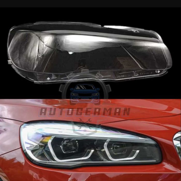Капаци фарове BMW 2 Series F45 F46 (16) стъкло фар крушки БМВ 2 Серия Ф45 Ф46 xenon
