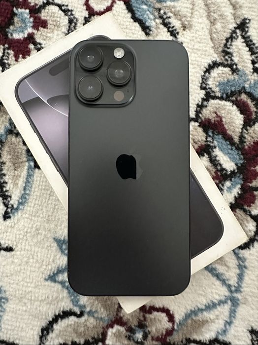 iPhone 16 Pro Max 256GB Black Tinanium Sim Karta