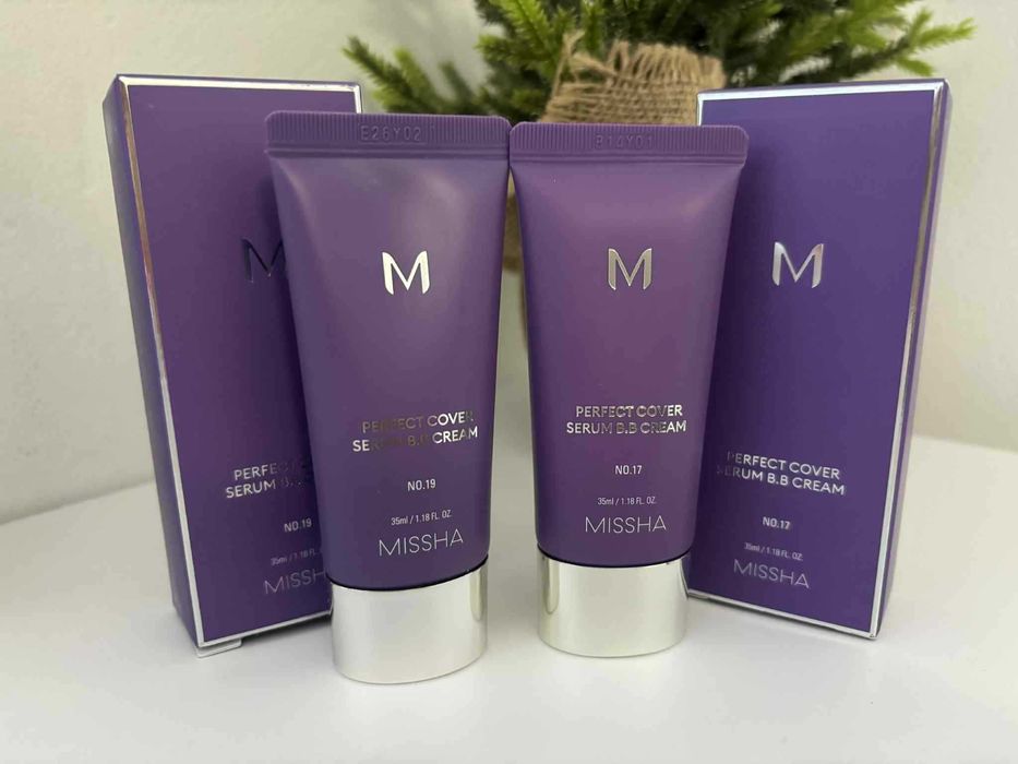 2бр. Missha, Perfect Cover Serum BB Крем №17 и №19