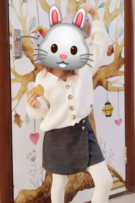 Кардиган Bossa Nova для девочки р.104 (оверсайз)