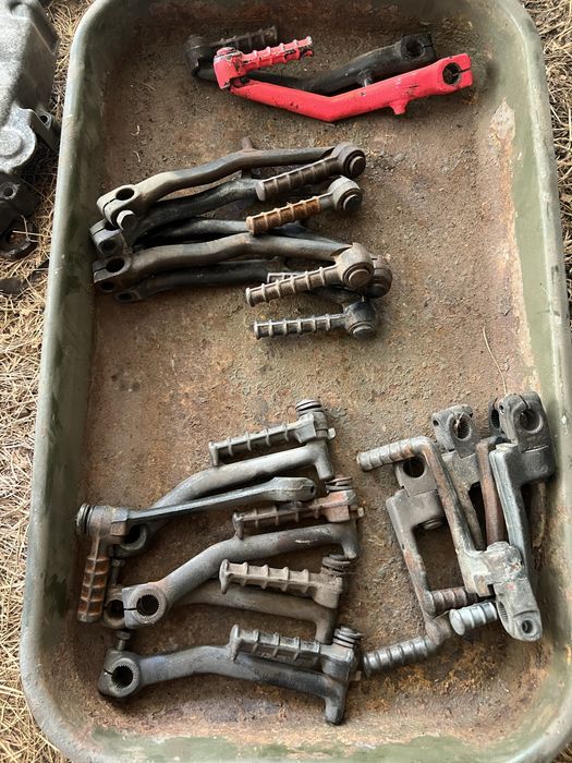 Ножка/лапка кикстартера на японский мопед