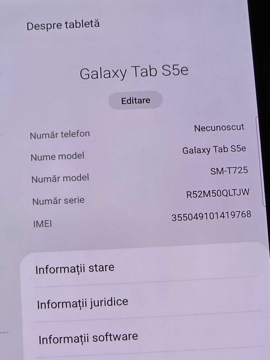 Samsung Galaxy Tab S5e, 4/64