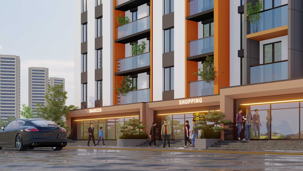 ЖК Mening Uyim 1комнатная кв 62,9м г.Ташкент, мост "Узгариш"