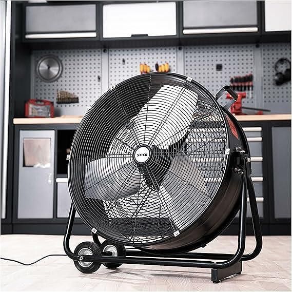 Stier барабанен вентилатор мобилен 330w ø600mm