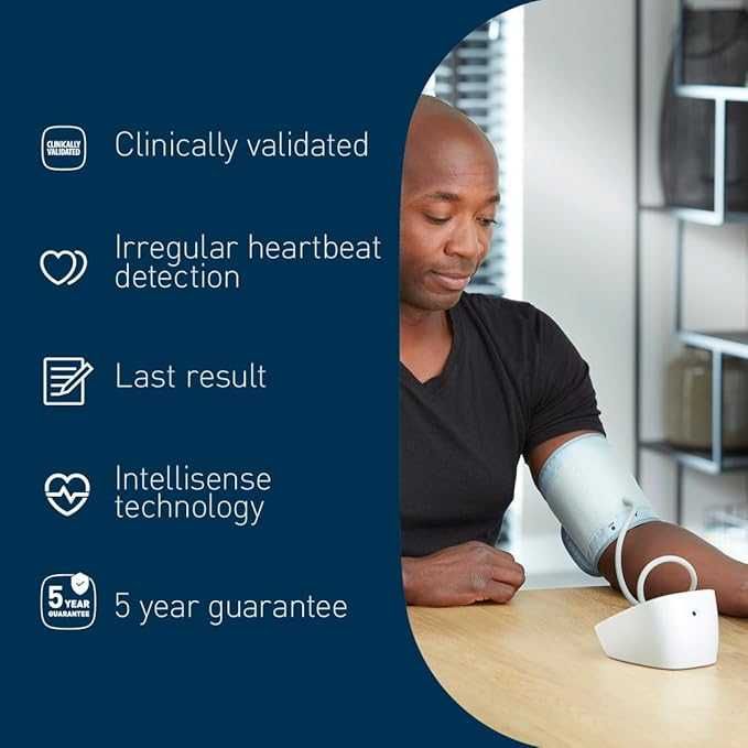Aпарат за кръвно налягане OMRON X2 Essential с батерии