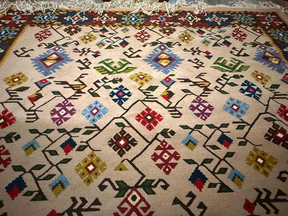 Автентичен Котленски килим - ръчно тъкан (вълна)