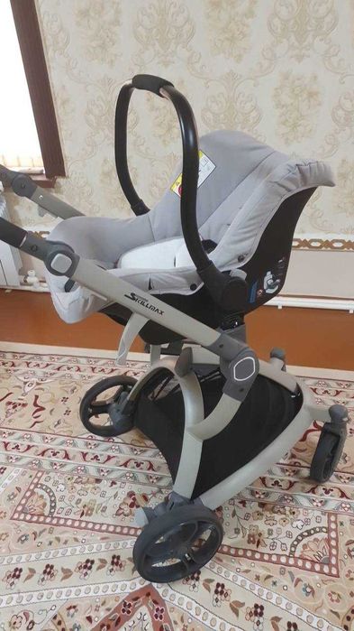 Skillmax bolalar kalyaskasi + Avtokreslo (2 in 1 / Transformator)