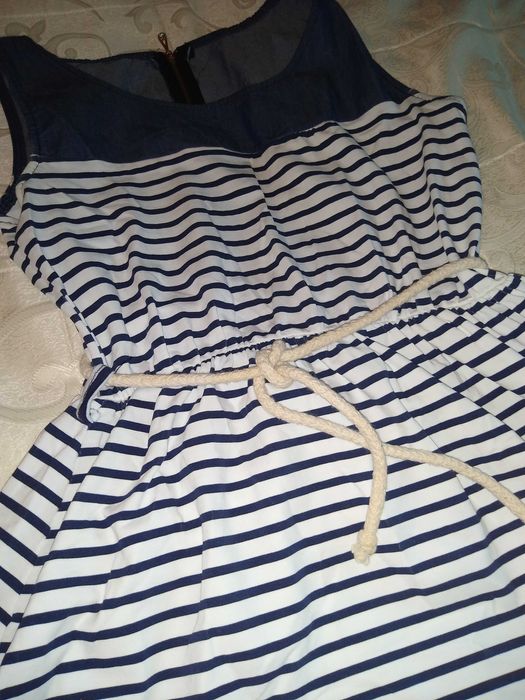 Rochie de vară frumoasă marinărească