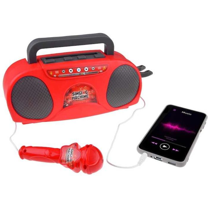 Касетофон с микрофон за караоке