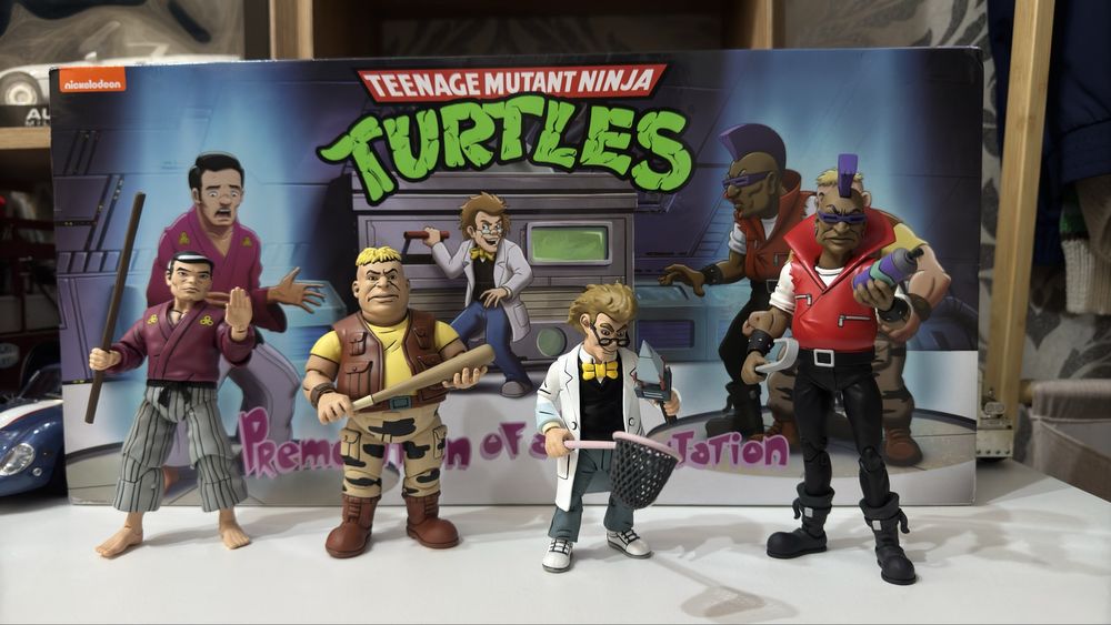 Фигурки по мультсериалу черепашки ниндзя 1988 года