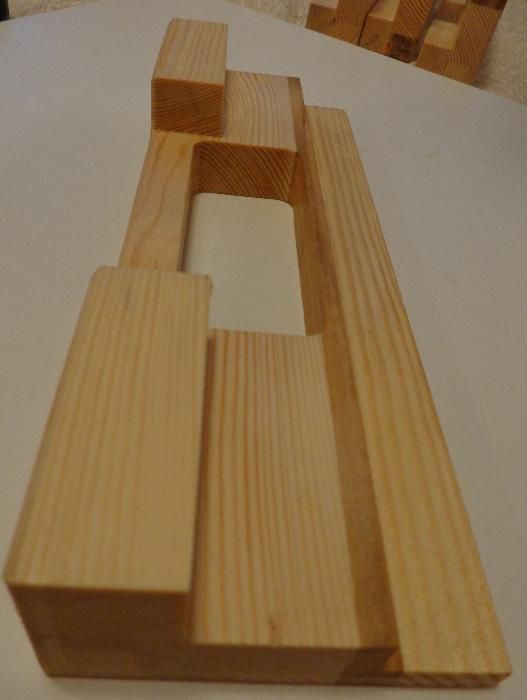 Sablon pentru frezare balamale plate tip pafta de lungime L=100 mm