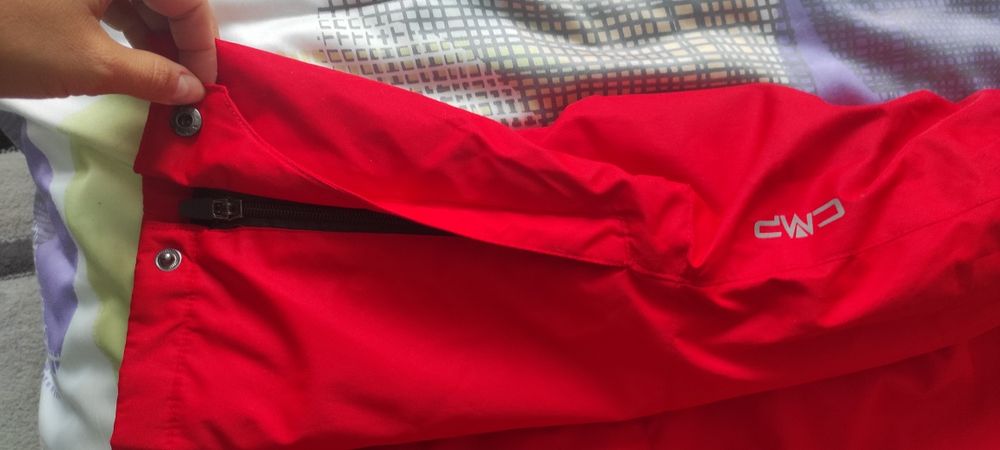 Детски ски панталон СМР червен