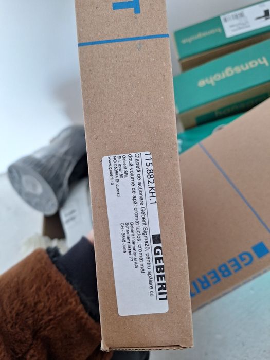 Vand clapeta de actionare Geberit Sigma 20 cromat